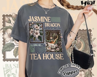 Jasmine Dragon Tea Shop Comfort Colors Shirt, Uncle Iroh Shirt Gift, Anime Lover's Gift, Uncle Iroh Tea Shop Inspired, Avatar Sweatshirt