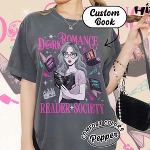Dark Romance Readers Society Shirt for Romance Reader, Dark Academia Shirt for Smut Reader, Bookish Shirt, Book Lover Shirt, Booktok Shirt