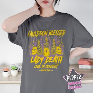 Nesta Archeron Cauldron Blessed Lady Death Band Comfort Colors Shirt, Rhysand Cassian Shirt, ACOTAR Booktok Sweatshirt, SJM Trendy Merch.