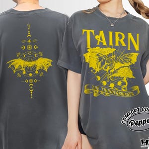 Fourth Wing Series Comfort Color T-Shirt | Onyx Storm | Dragon Rider | Bookish Tee Gift For Book Lover | Violet Sorrengail | Fantasy book.