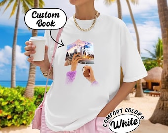 Custom Your Favorite Book Shirt, Books Collection Sweatshirt, Book Lover Gift, Personalized Tee, Book Lover Shirt, Bookish Cozy Season Shirt