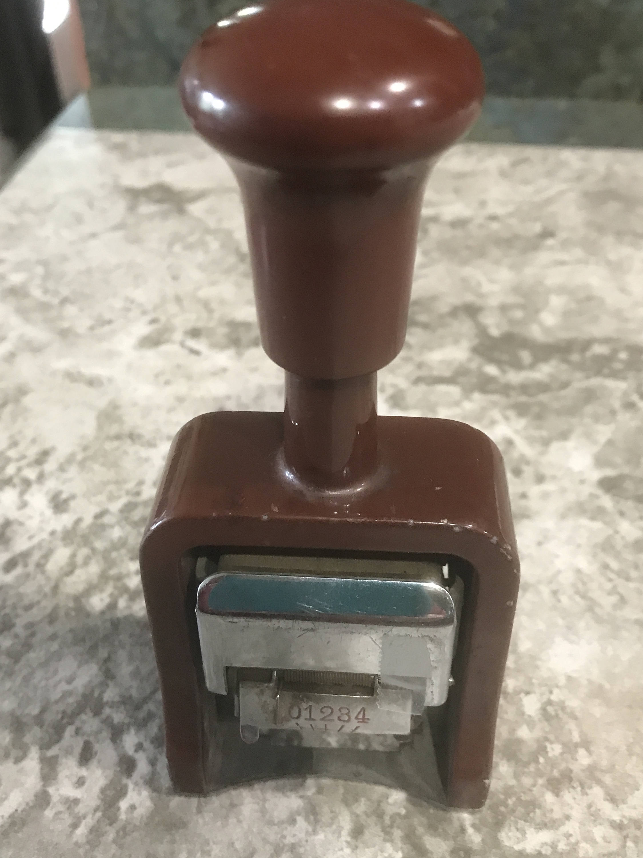1960's Faymus Automatic Numbering Machine Model A Stamper - Etsy
