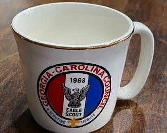 1968 Georgia - Carolina Council Eagle Scout Coffee Mug