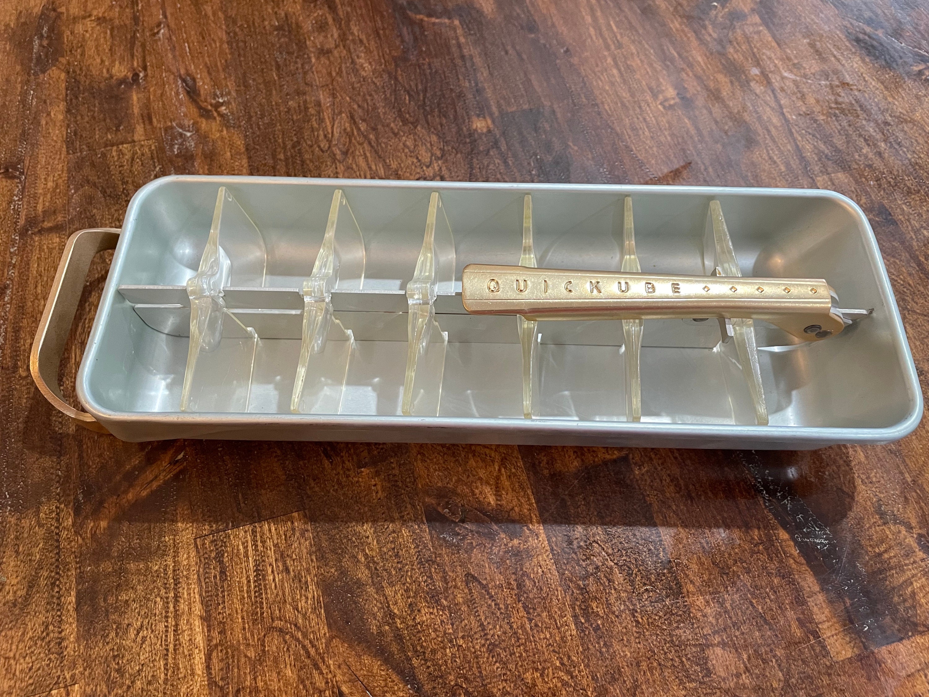 Assortment Vintage Frigidaire Quickube GE Ice Cube Tray Aluminum