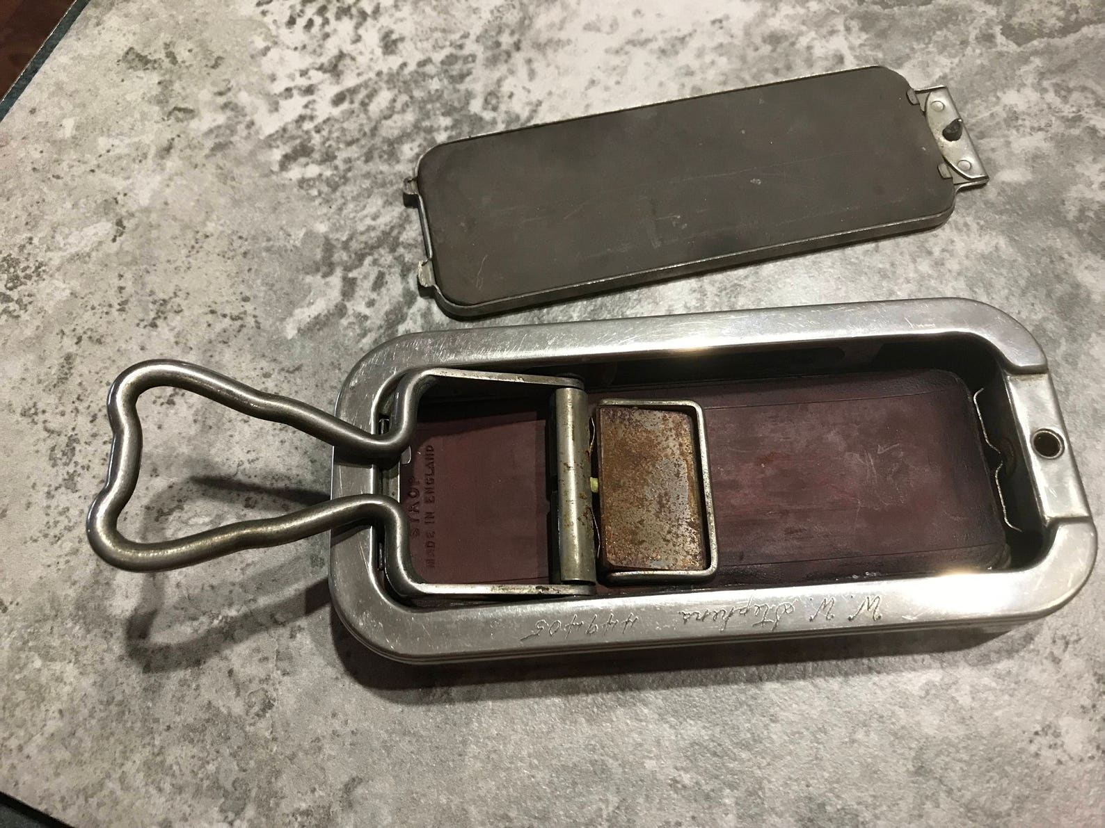 Vintage 1927 Rolls Razor Strop Made in England Etsy