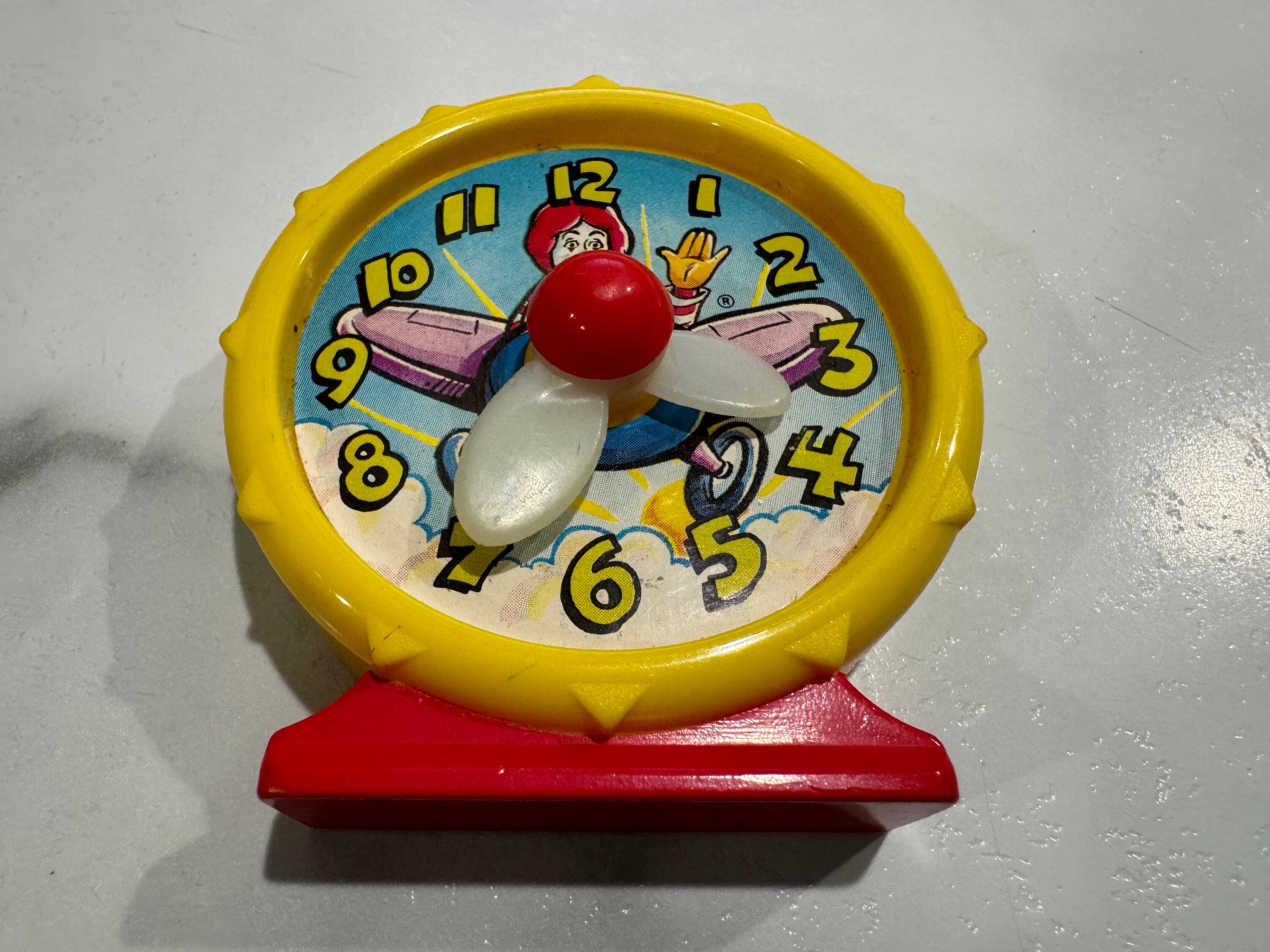 レア 90’s McDonald マクドナルド ビンテージ マックタイム 時計 1990 Mcdonalds Good Morning Happy Meal Ronald Mcdonald Clock - Etsy