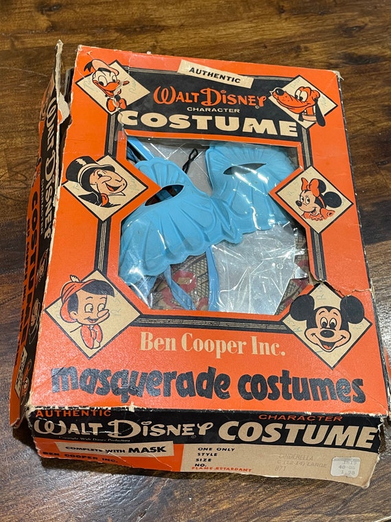 Rare 1950's Ben Cooper Walt Disney Cinderella Cost