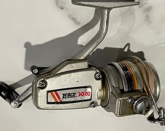 1970's Zebco 3020 Spinning Fishing Reel - Etsy
