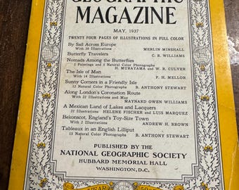 May 1937 National Geographic Magazine