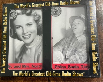 Vintage The World's Greatest Old time Radio Shows Bing Crosby and Mr and Mrs North