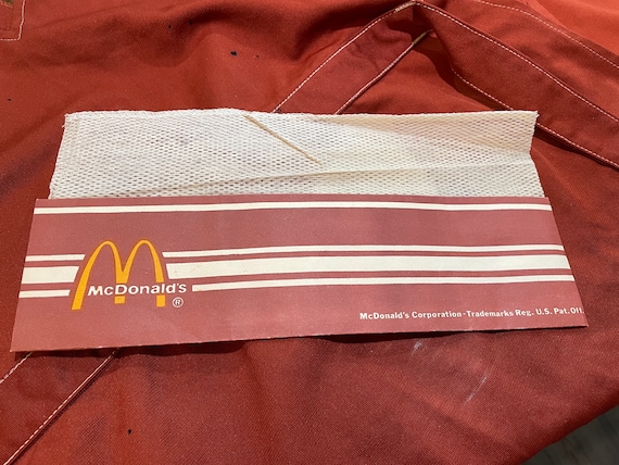 1976 Rare McDonalds Complete Employee Uniform - image 10