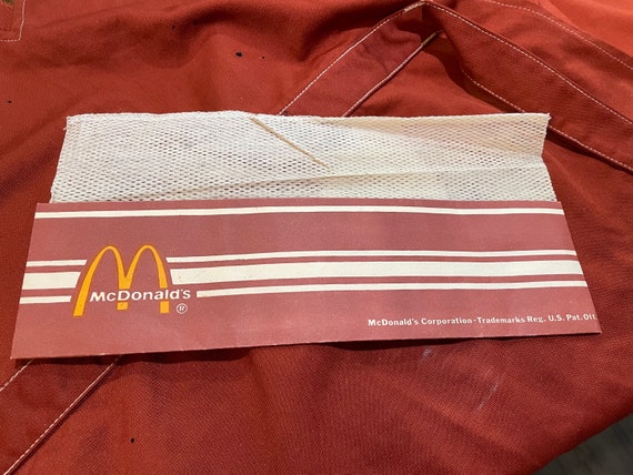 1976 Rare Mcdonalds Complete Employee Uniform - Etsy