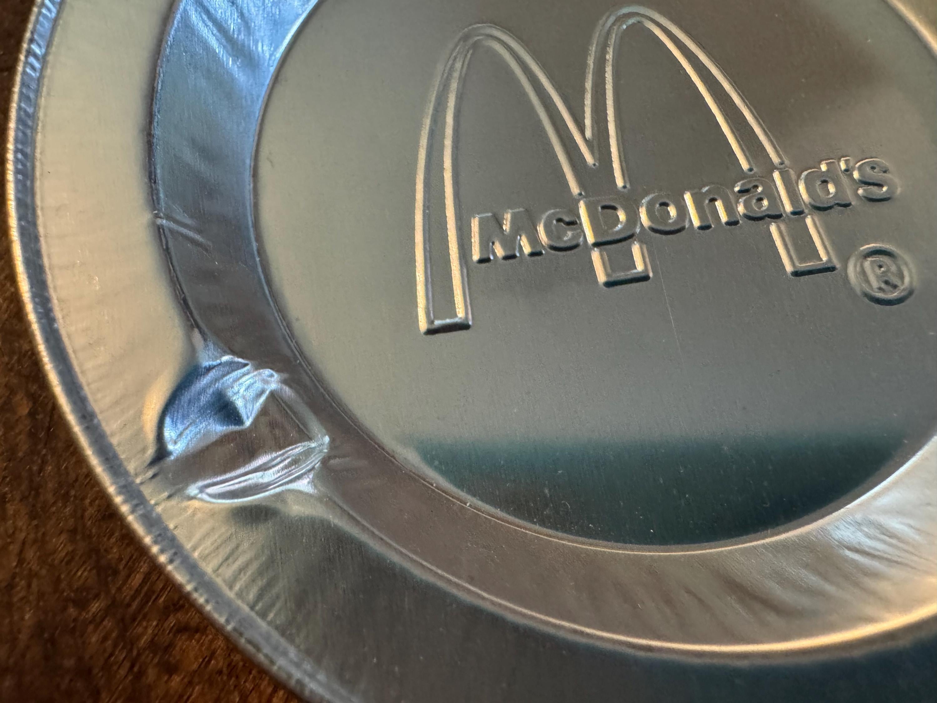 #172 1970年ビンテージ McDonald マクドナルドシルバーカンパニー 1970's Mcdonalds Aluminum Ashtray - Etsy