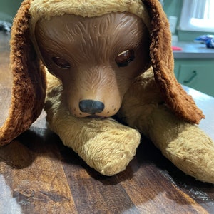 1950&#39;s Gund Rubber Face Sleepy Eyes Puppy