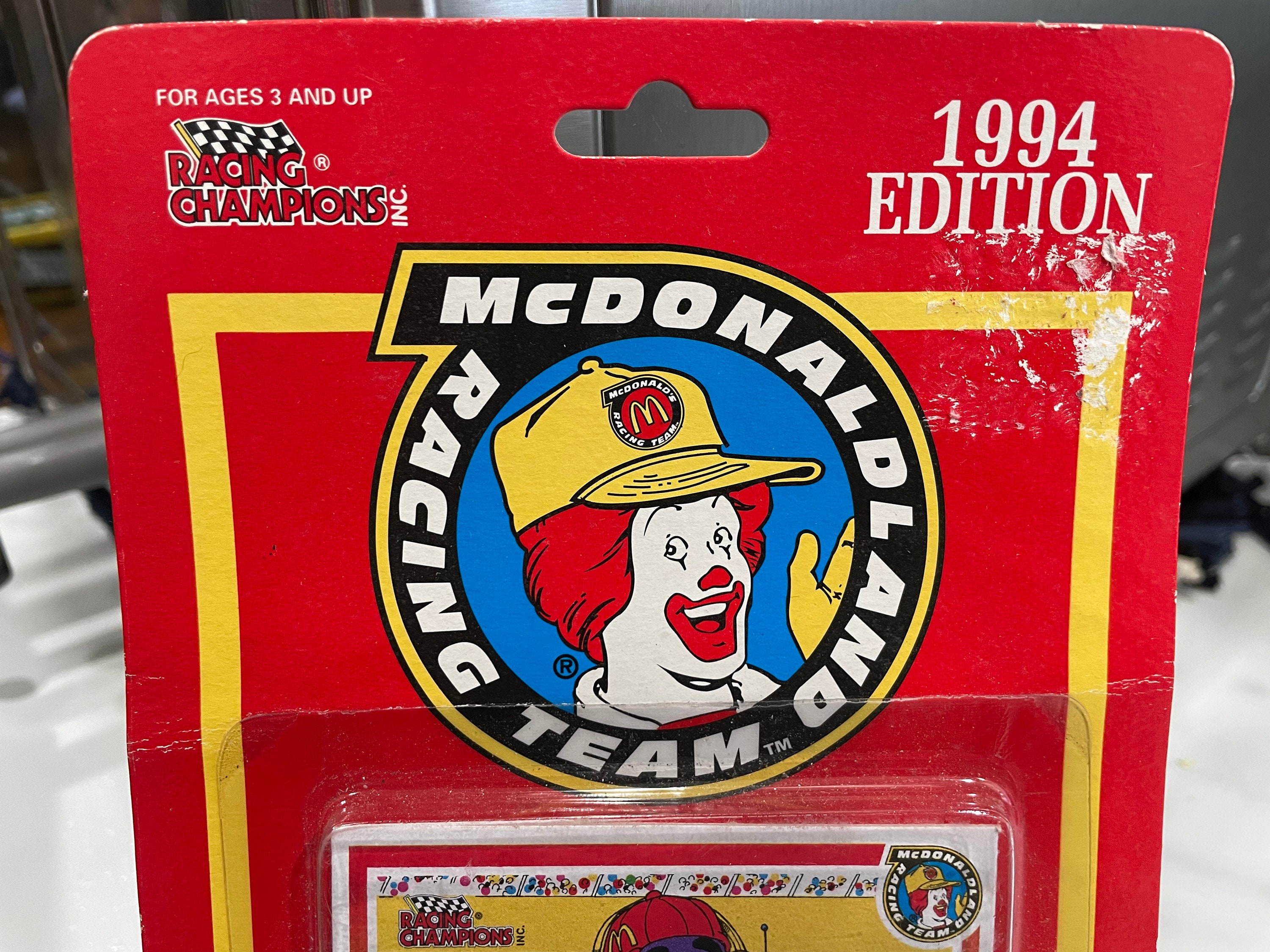 1994 Racing Champions Mcdonald's Grimace Die Cast Car Mint in