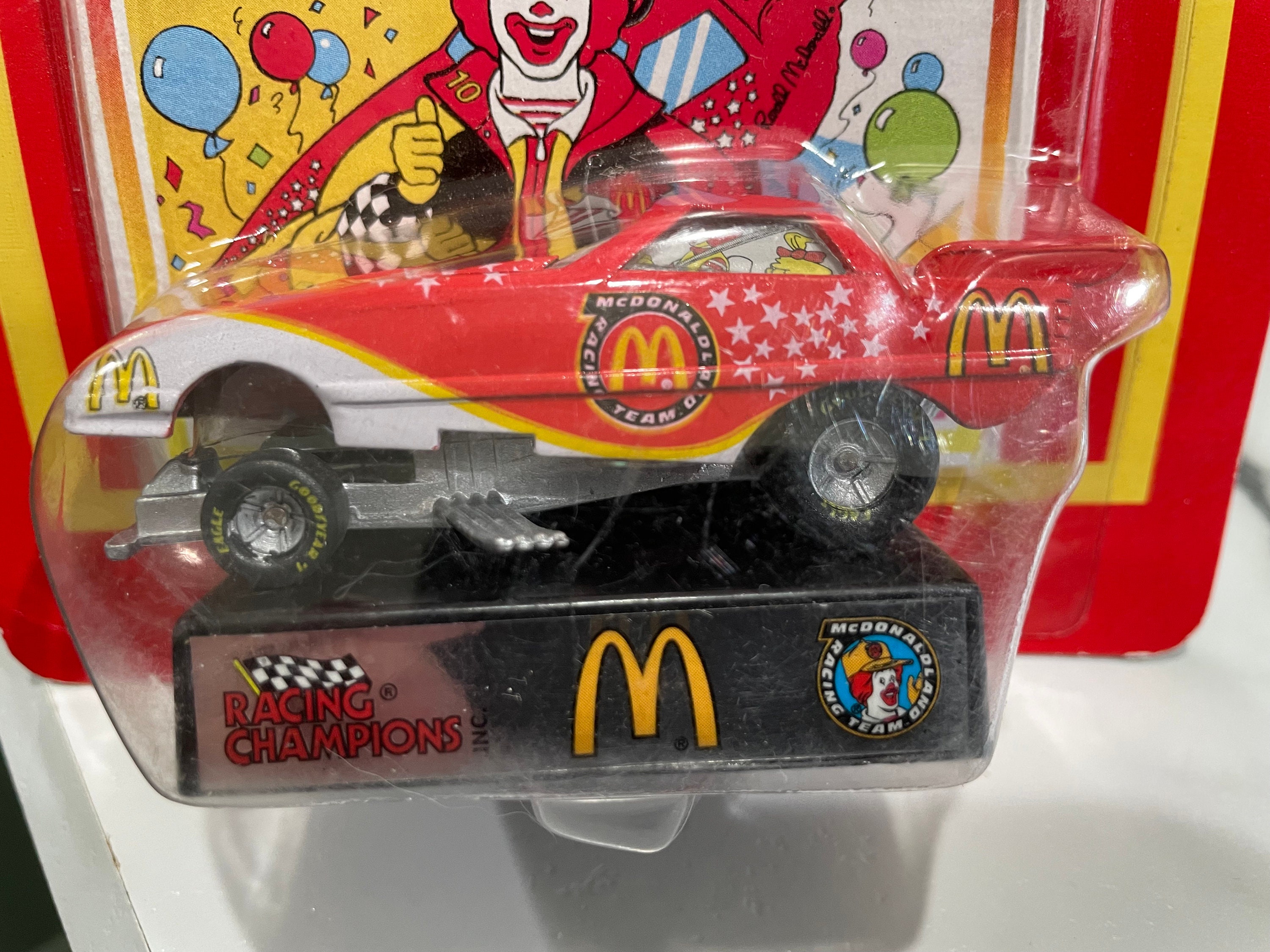 1994 Racing Champions Mcdonald's Ronald Mcdonald Funny Car Mint in