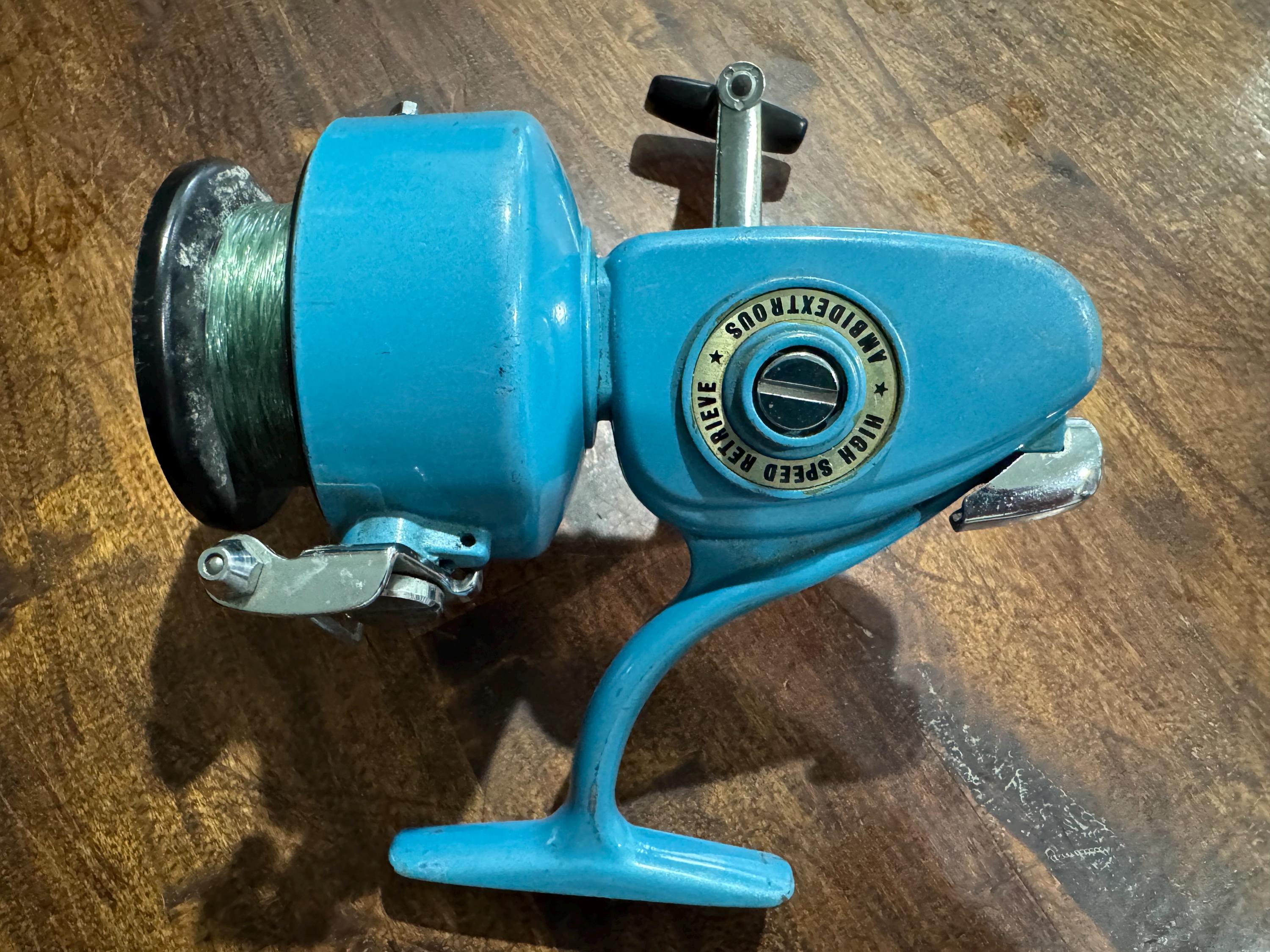 1970's Olympic 430RL Spinning Ambidextrous Fishing Reel - Etsy