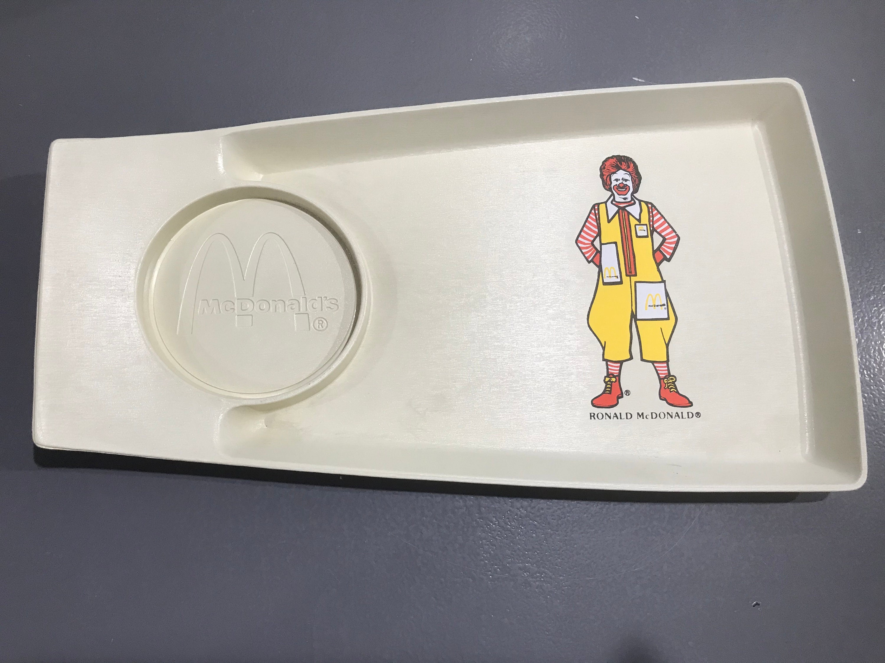 1970's Mcdonalds Ronald Mcdonald Character Cup and Food Tray - Etsy