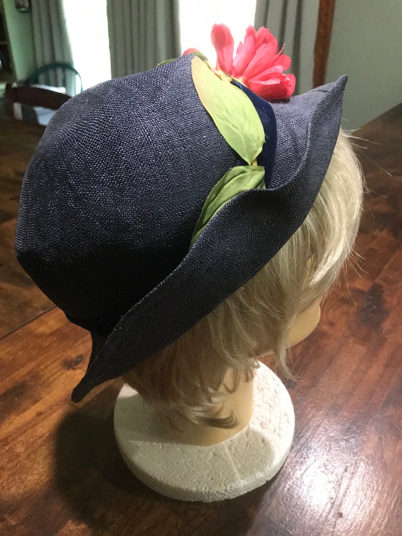 Vintage 1950s Betmar New York Cloche Hat