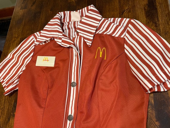 1976 Rare McDonalds Complete Employee Uniform - image 4