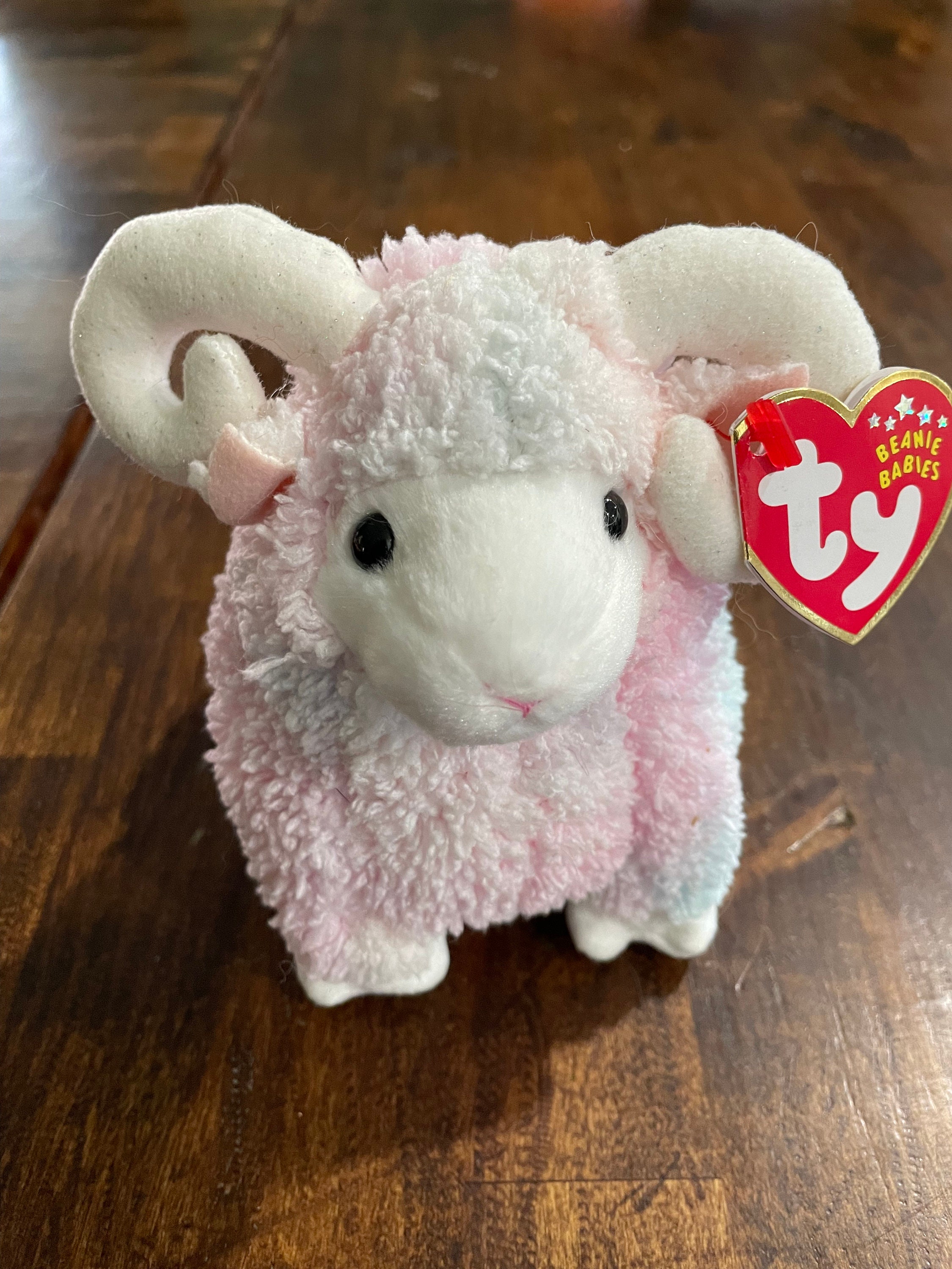 2001 Bam the Ram Ty Beanie Baby With Tag Born November 25, 2001 - Etsy