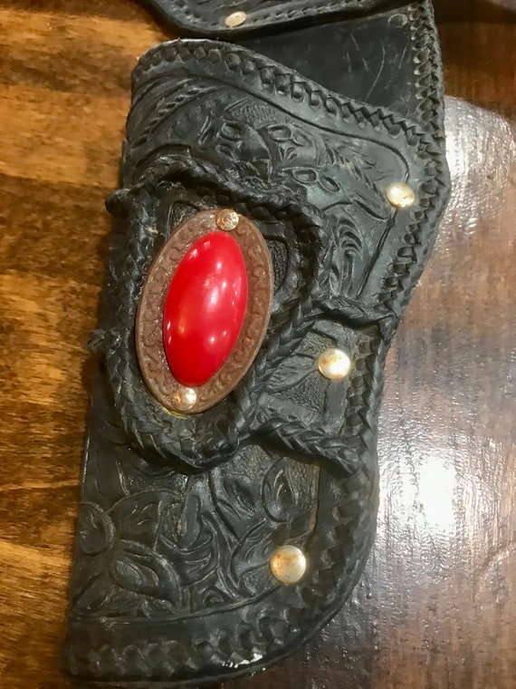 Vintage 1950's Era Plastic Double Holster Toy Gun Holder - Etsy