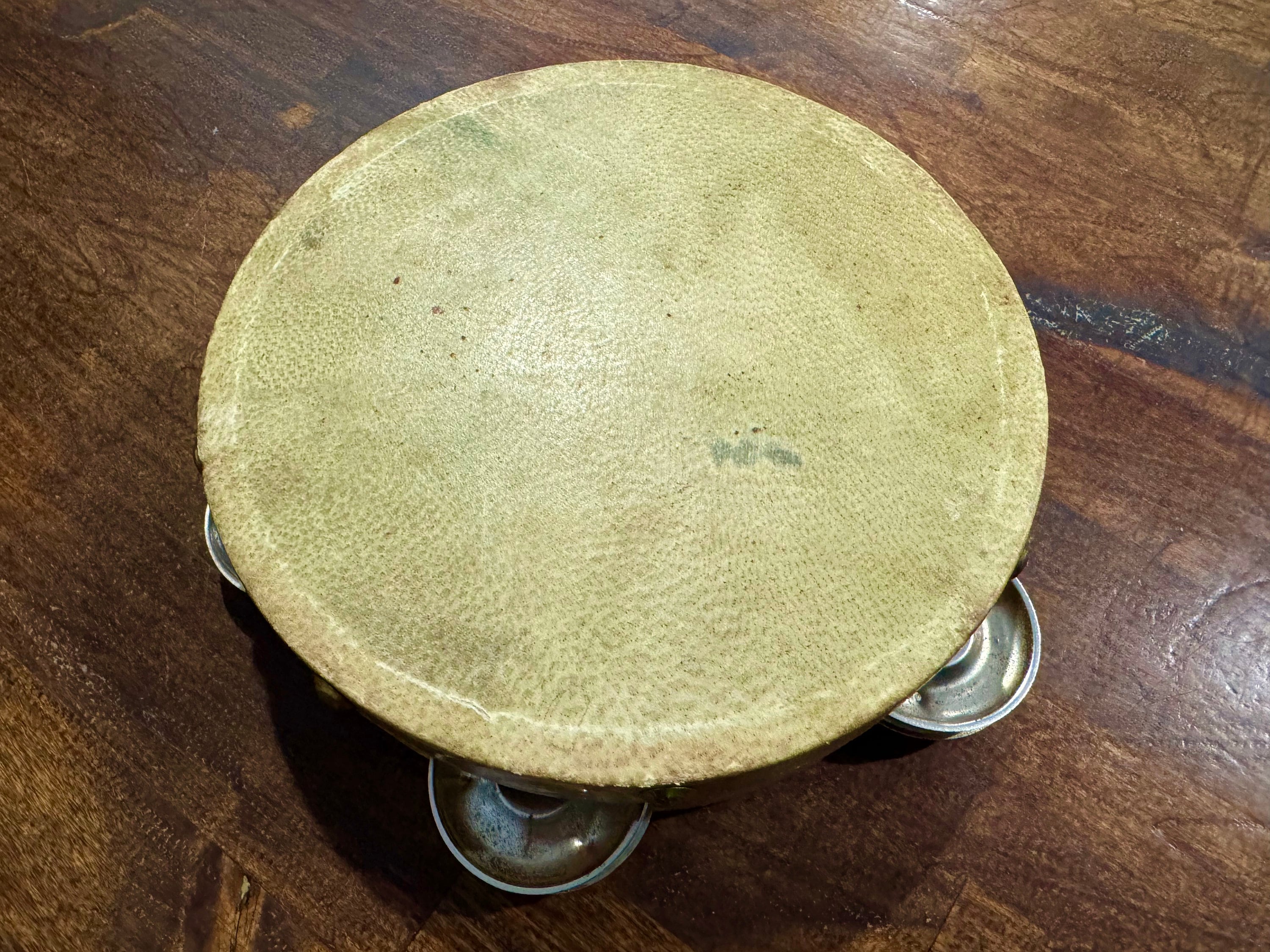 Vintage Tambourine - Etsy