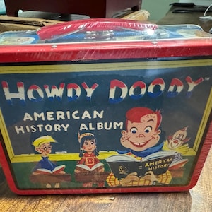 HOWDY DOODY LUNCH BOX 他 ブリキランチボックス 希少 B Howdy