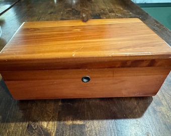 Vintage Small Miniature Lane Cedar Chest Furniture Exchange Marysville Washington 1960 Era