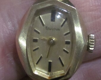 Ladies Bulova 10K RGP Watch 1960 Era