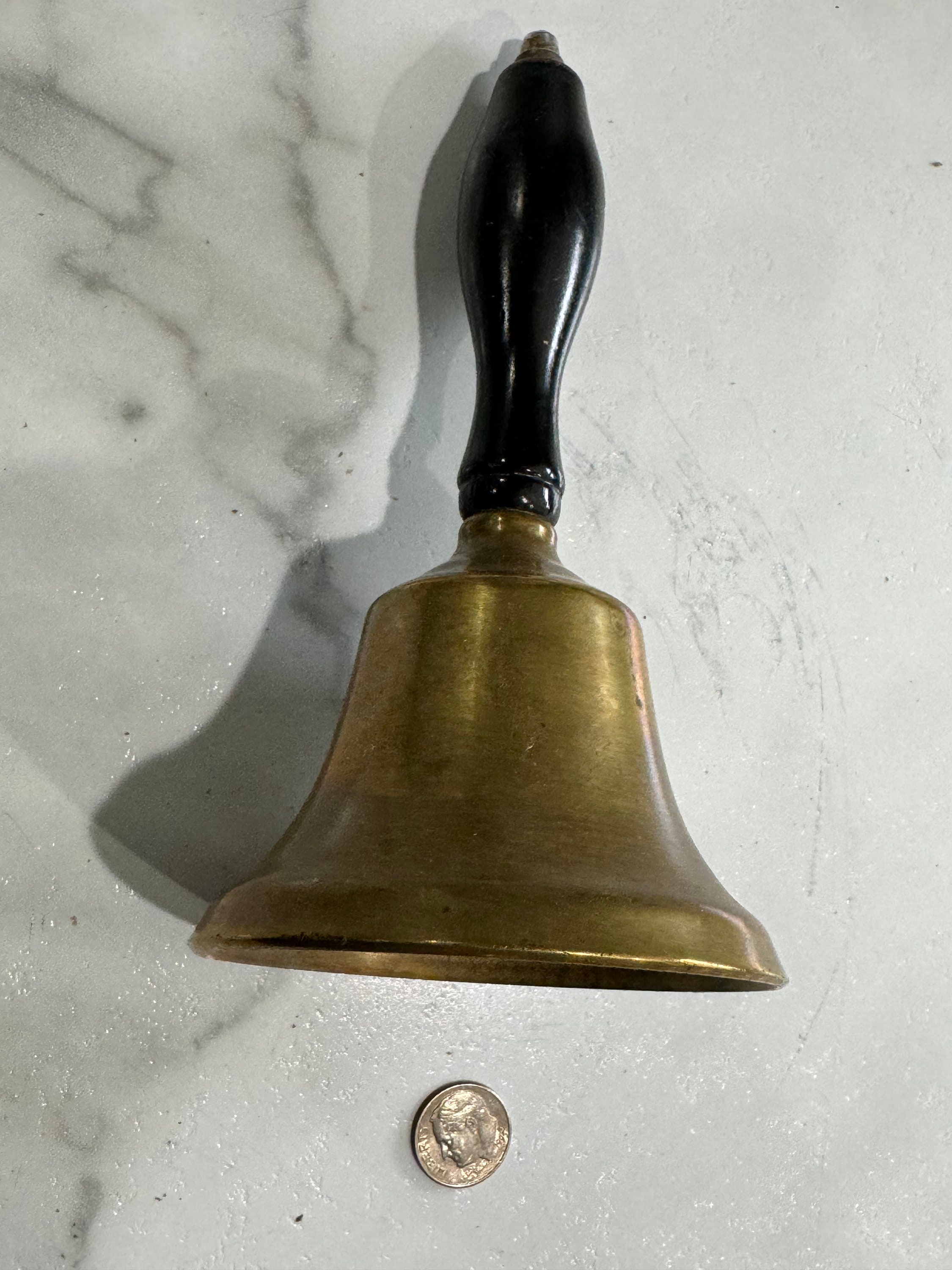 1900's Teacher's School Bell With Wood Handle - Etsy