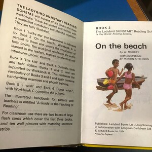 Vintage 1974 on the Beach Ladybird Book - Etsy