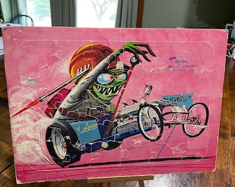1963 Rare Original Digger Weird-ohs the Way Out Dragster Tray