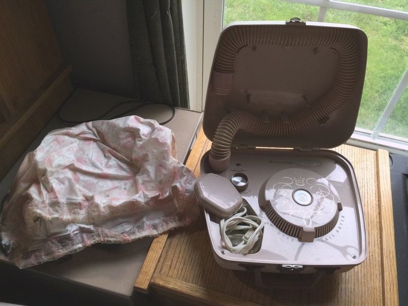 Westinghouse Pink Portable Hair & Nail Dryer 1960 Era Etsy