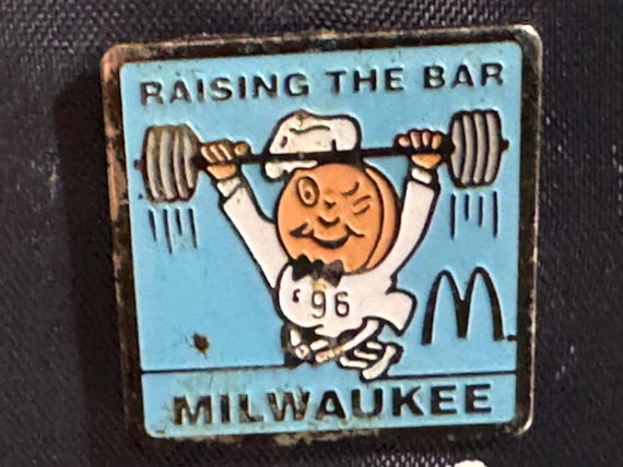 1996 Mcdonalds Raising the Bar Milwaukee Employe Crew Pin - Etsy