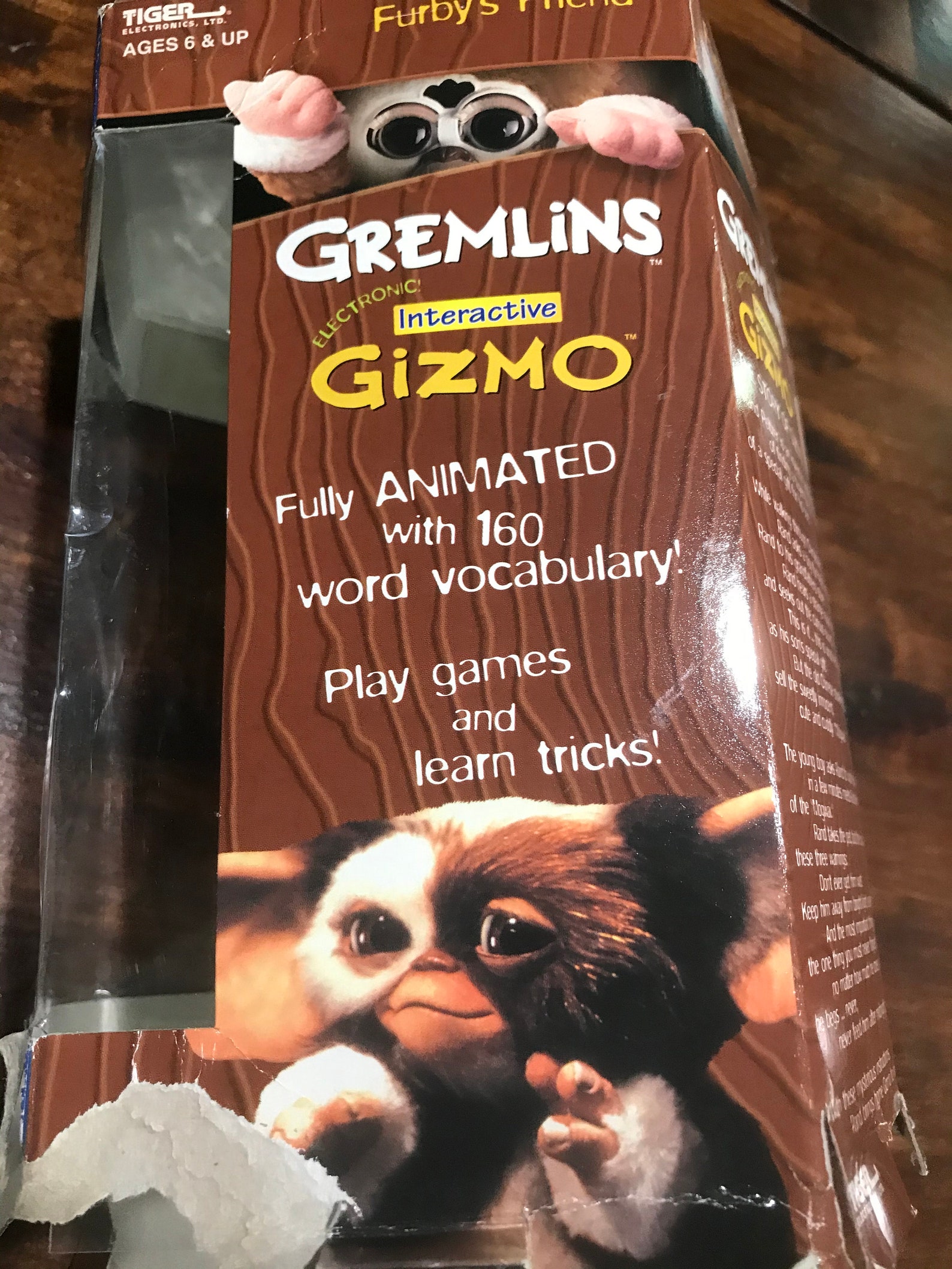 Vintage 1999 Tiger Electronics Gizmo Gremlins Furby in Box | Etsy