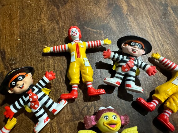1988 Mcdonalds Pvc's Ronald, Hamburglar, and Birdie (9 Total) - Etsy