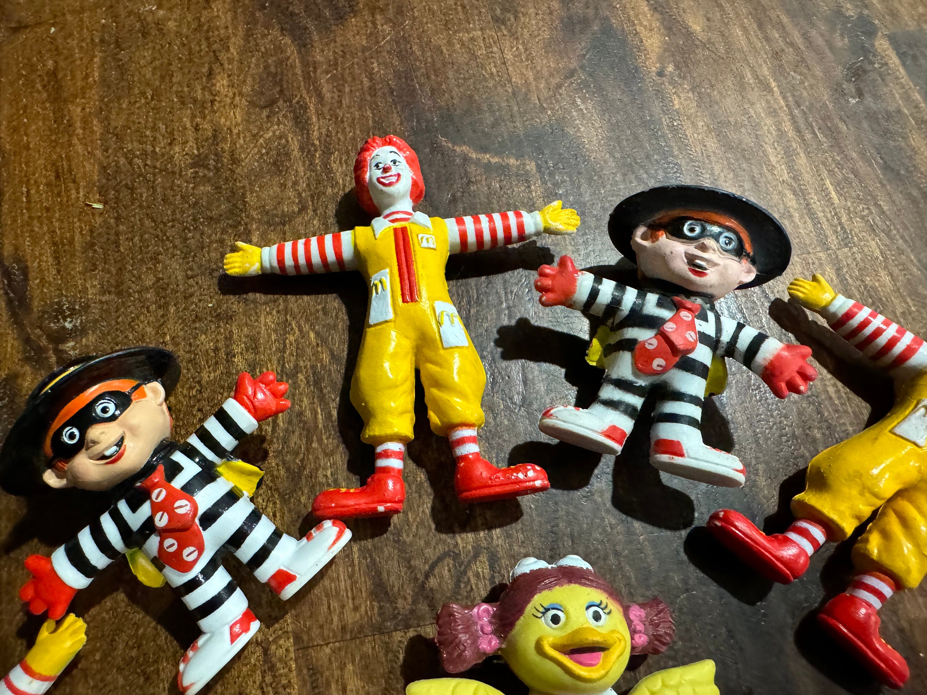 1988 Mcdonalds Pvc's Ronald, Hamburglar, and Birdie (9 Total) - Etsy