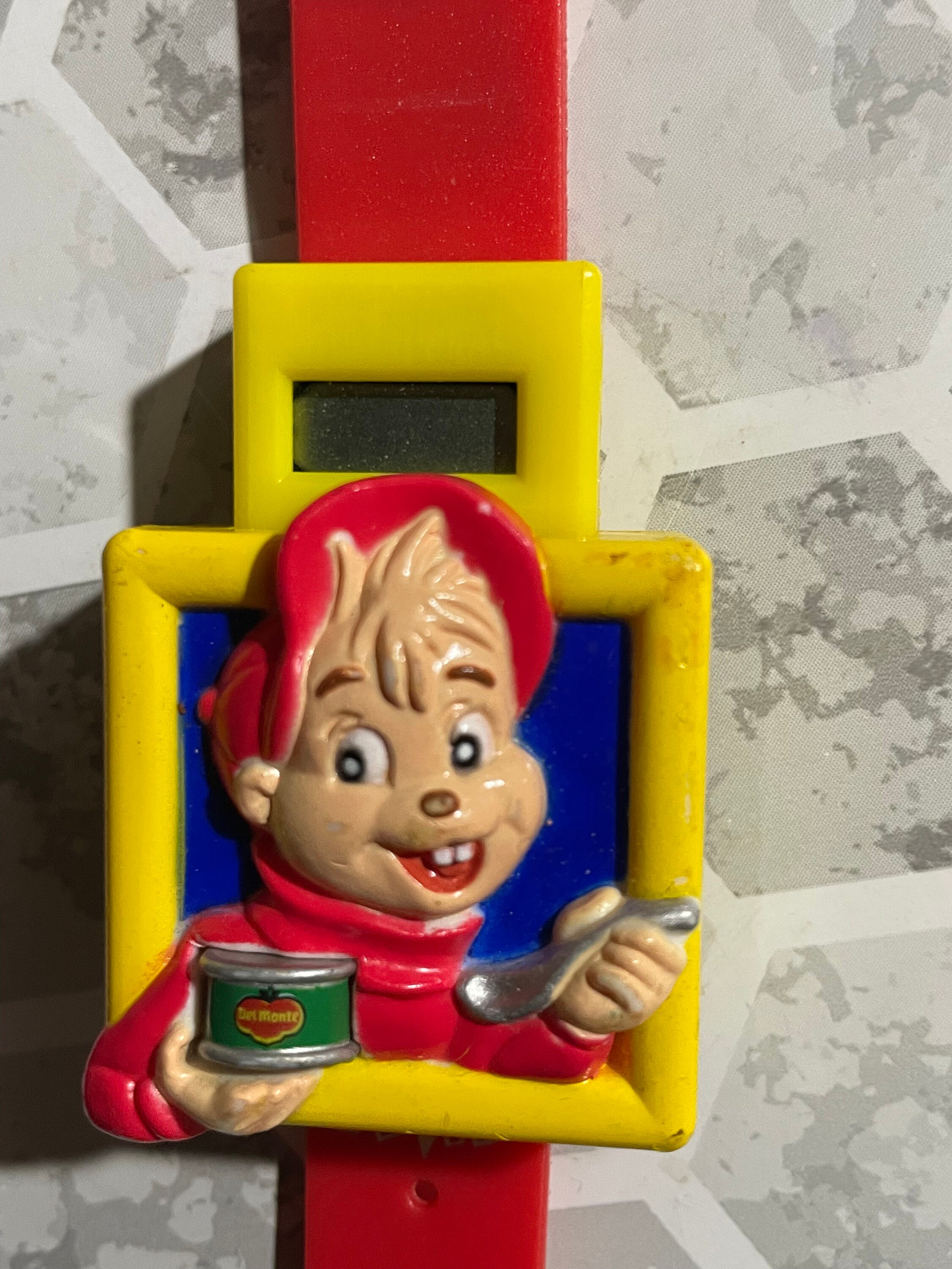 アマゾン限定PHOBIASYNDRONE CVLTEメガジャケINPOST付 1991 Alvin the Chipmunk Del Monte Snack Cup Wrist Watch - Etsy