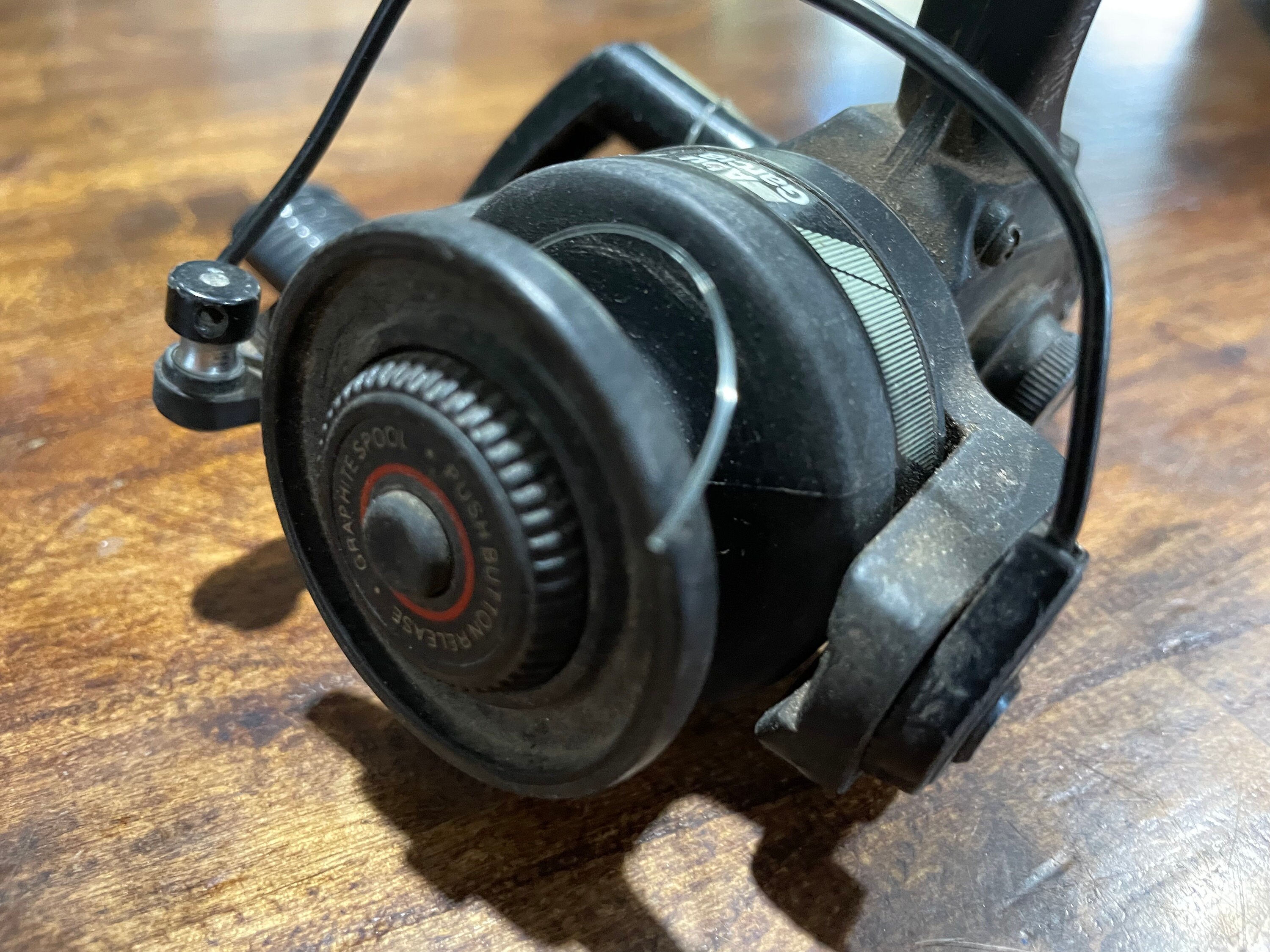 Moulinet de pêche spinning Abu Garcia 453 GL des années 1970 - France