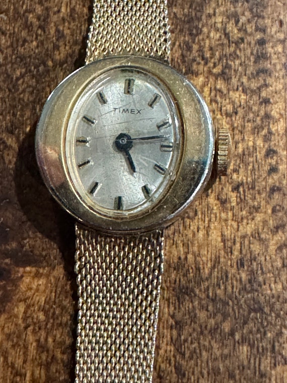 1970's Gold Tone Tiny Pocket Watch and 2 Wrist Wa… - image 3