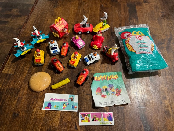 1980s 1990s Qty of 21 Pcs Mcdonalds Toys and Stickers - Etsy
