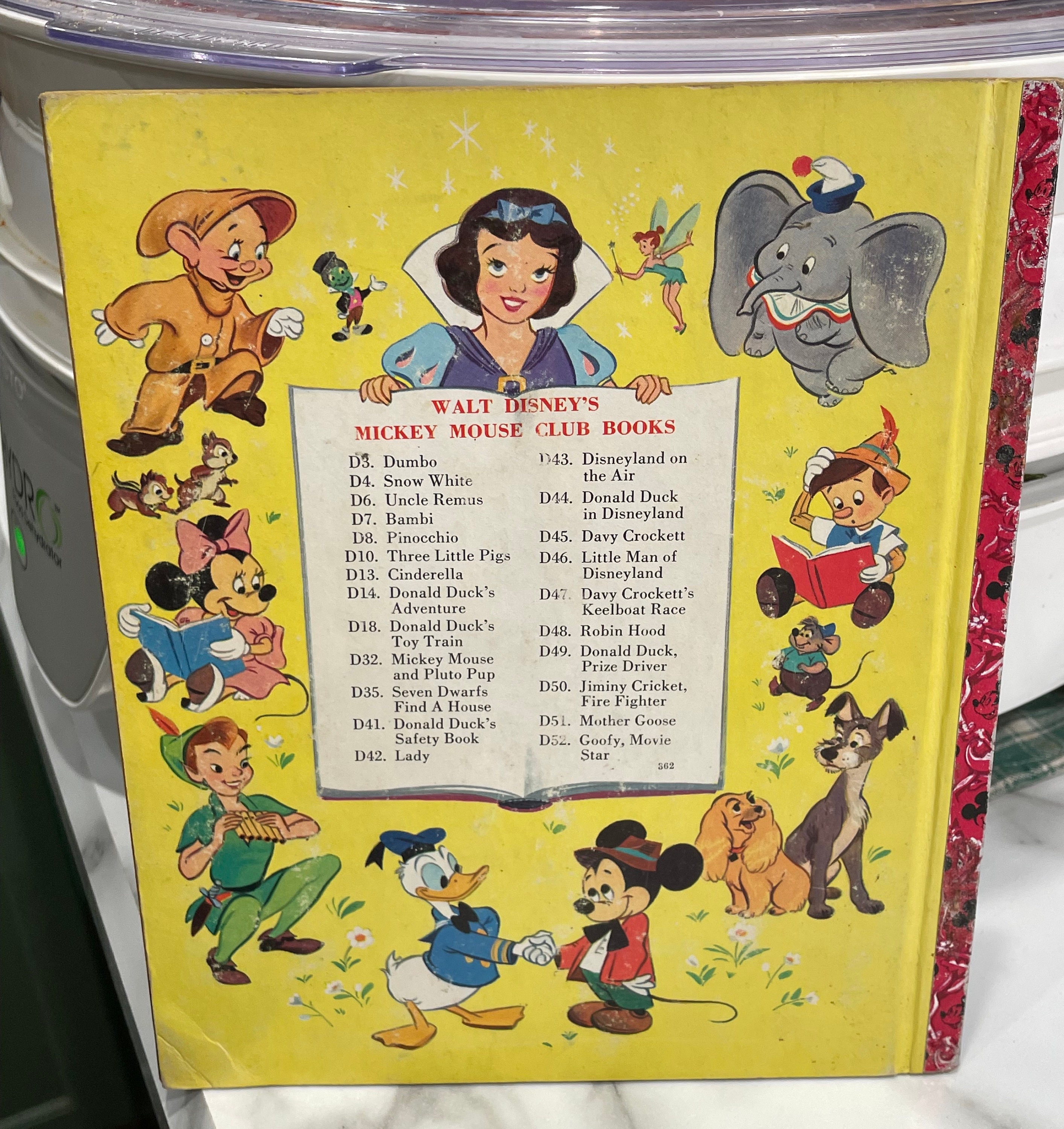 1956 Mickey Mouse Club Book 