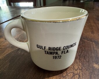 1972 Gulf Ridge Council Tampa Florida Boy Scouts Coffee Mug