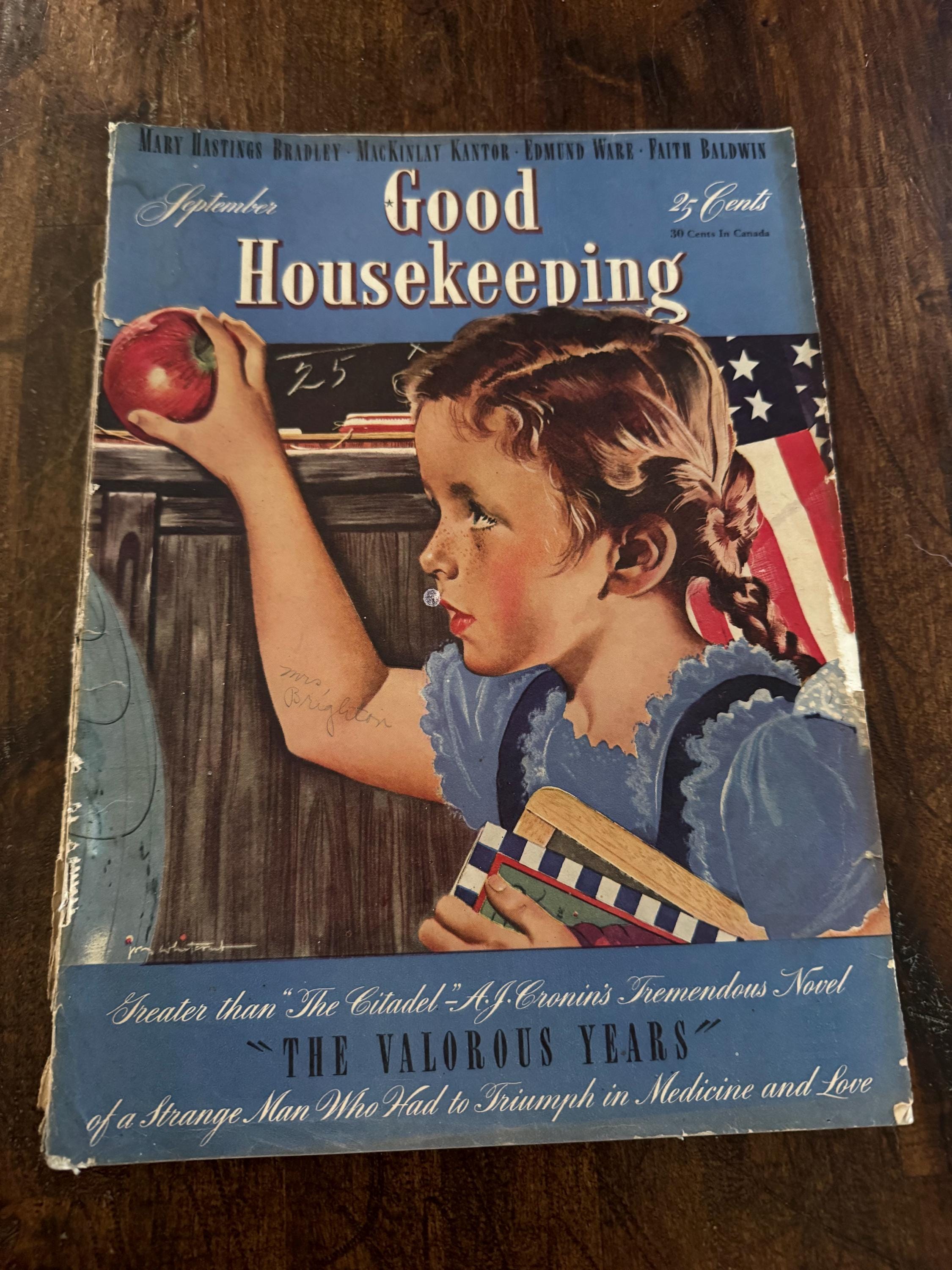 1940 September Good Housekeeping Magazine - Etsy