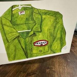Texaco Work Shirt - Etsy