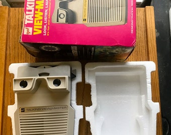 1969 Vintage GAF Talking View Master in Original Box