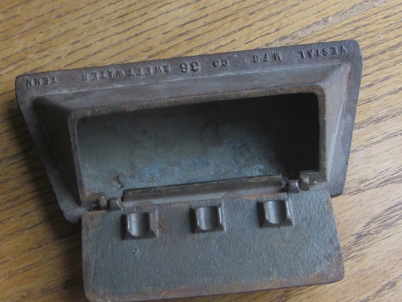 Vestal Fireplace Damper Advertising Salesman Sample Ashtray Etsy