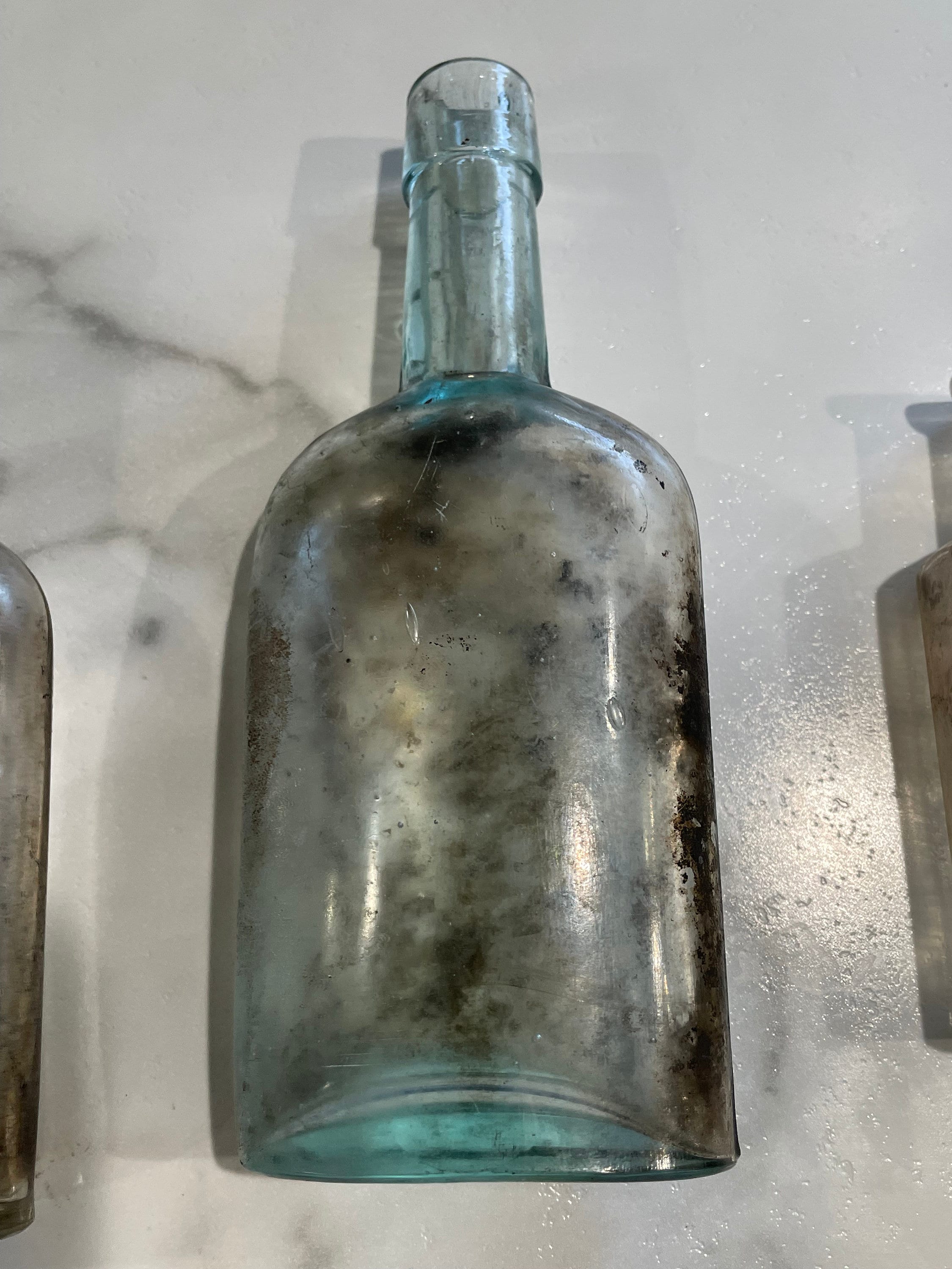 1800 Era Medicine Bottles Qty of 3 (one is Blueish Green Glass) - Etsy, image size:2250x3000