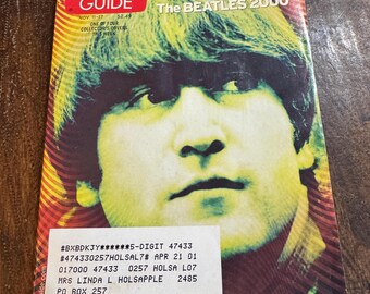 November 2000 TV Guide John Lennon Cover - Etsy